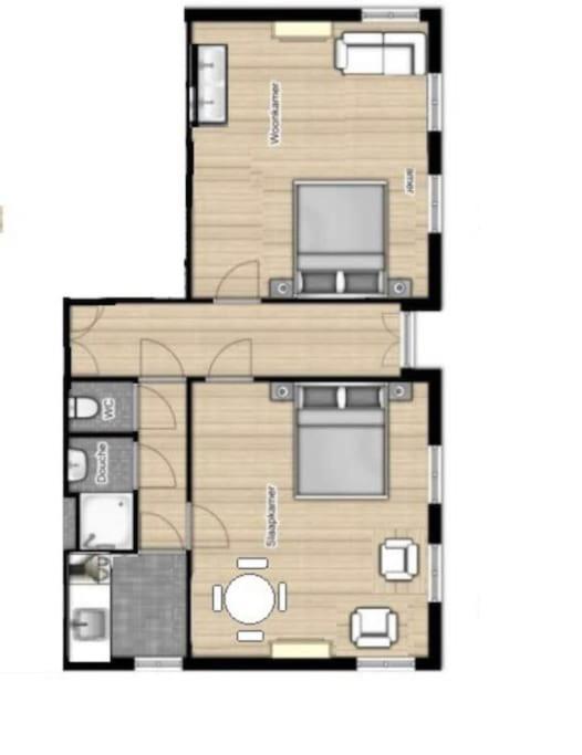 הוילה Hoogzand Statige Boerderijwoning Met Vrij Uitzicht En Tuin מראה חיצוני תמונה